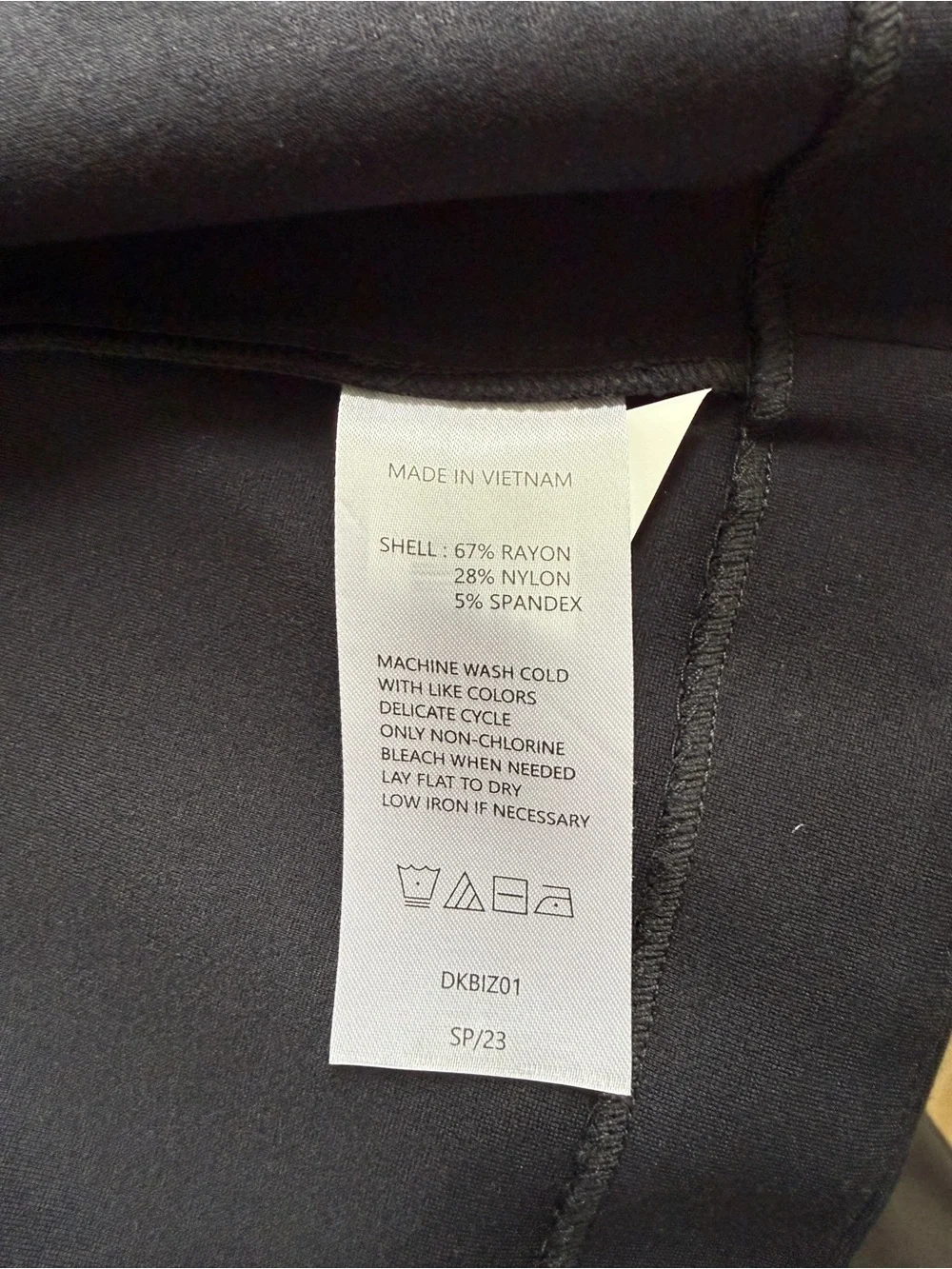 Quince Women's Dark Navy Tailored Blazer, Size Medium - Picture 6 of 6